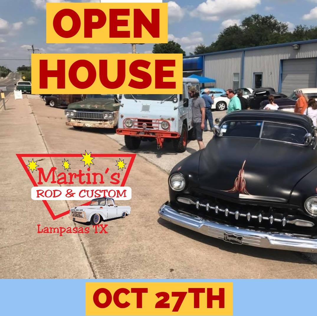 Martins Rod and Custom Open House Car Show Radar